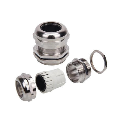 P68 SS304 Stainless Steel Cable Gland GlPG Type Metric Size NPT Thread Waterproof