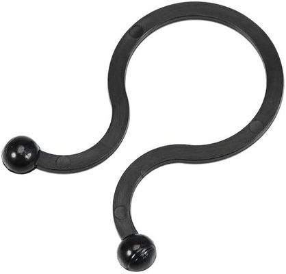 Saddle Mount Wall Mount Screw Holder Nylon 66 Flat Head Tie Holder 1/2"