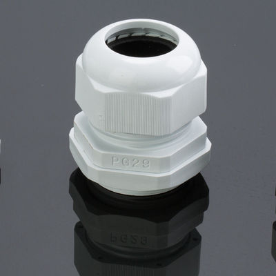 PG9 Plastic Nylon Cable Gland iP68 Environment Friendly For Heavy Duty Connector