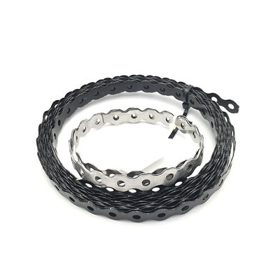 Perforated Galvanized Steel Banding Strap Powder Coated 1/2 Inch width